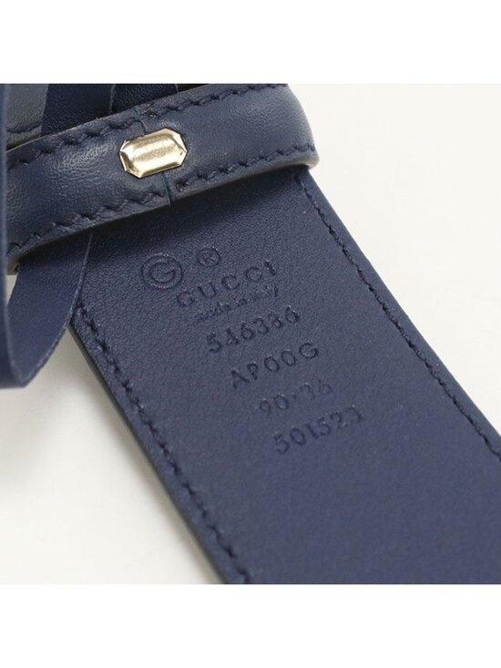 Gucci Leather Belt Interlocking main image 5